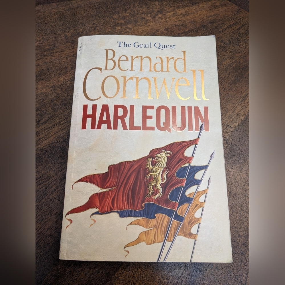 Harlequin (The Grail Quest #1) by Bernard Cornwell - Picture 2 of 12